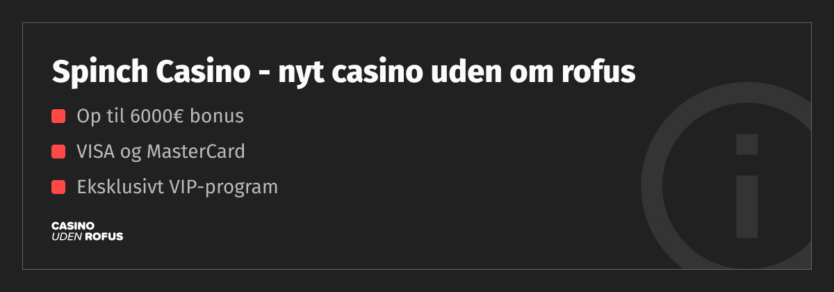 spinch er et nyt casino