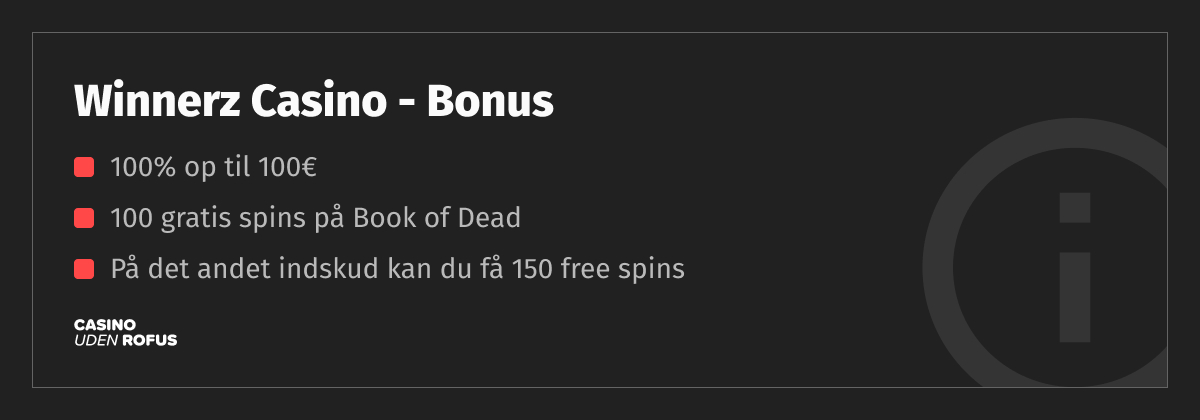  alt hvad du behøver at vide om winnerz casino bonus