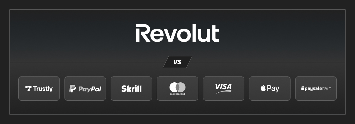 revolut kontra andre casino betalingsmetoder