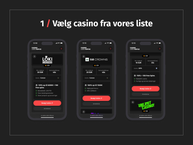 guide trin 1 free spins uden indbetaling