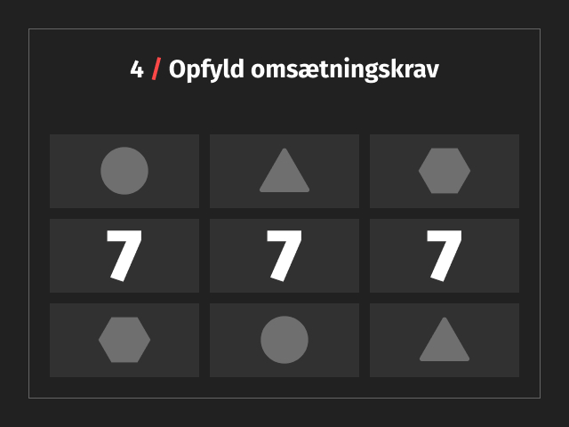 guide trin 4 free spins uden indbetaling