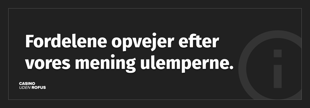 fordele ved odds uden rofus