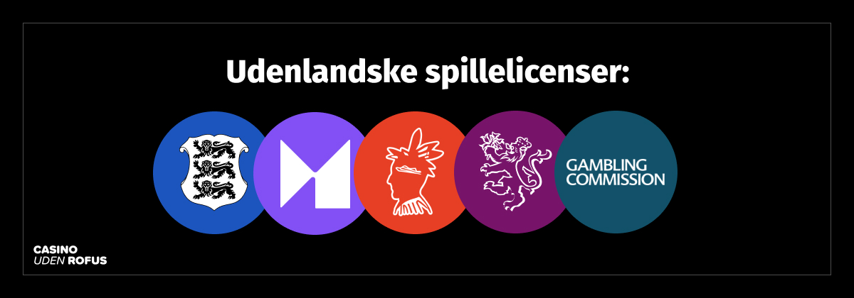 udenlandske spillelicenser