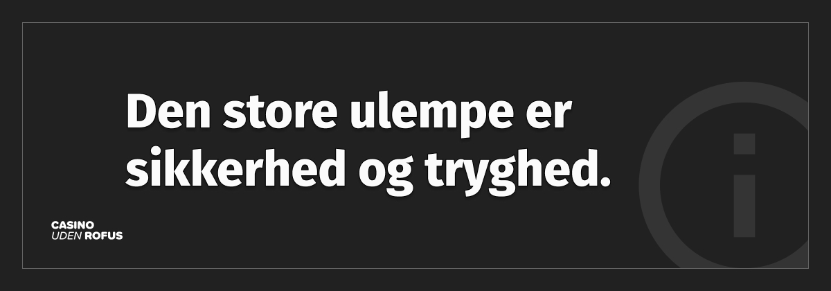 ulemper ved odds uden rofus